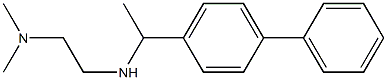 N'-[1-(1,1'-biphenyl-4-yl)ethyl]-N,N-dimethylethane-1,2-diamine Struktur