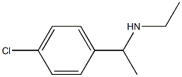 N-[1-(4-chlorophenyl)ethyl]-N-ethylamine Struktur