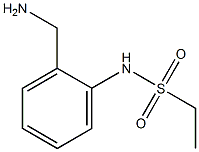 N-[2-(aminomethyl)phenyl]ethanesulfonamide Struktur