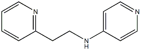 N-[2-(pyridin-2-yl)ethyl]pyridin-4-amine Struktur