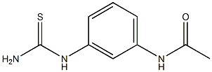 N-[3-(carbamothioylamino)phenyl]acetamide Struktur