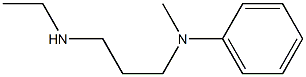 N-[3-(ethylamino)propyl]-N-methylaniline Struktur