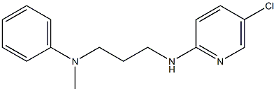 N-{3-[(5-chloropyridin-2-yl)amino]propyl}-N-methylaniline Struktur