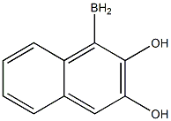 naphthalen-1-ylboranediol Struktur