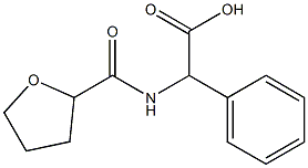 phenyl[(tetrahydrofuran-2-ylcarbonyl)amino]acetic acid Struktur