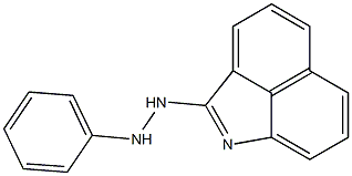 2-(2-phenylhydrazino)benzo[cd]indole Struktur