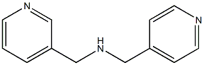 pyridin-3-yl-N-(pyridin-4-ylmethyl)methanamine Struktur