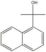 2-(1-naphthyl)-2-propanol Struktur