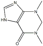 1,3-dimethyl-2,7-dihydropurin-6-one Struktur