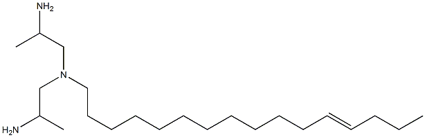 N,N-Bis(2-aminopropyl)-12-hexadecen-1-amine Struktur