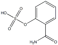 Sulfuric acid (2-carbamoylphenyl) ester Struktur