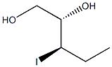 (2S,3R)-3-Iodopentane-1,2-diol Struktur