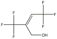 (E)-2-(Trifluoromethyl)-4,4,4-trifluoro-2-buten-1-ol Struktur