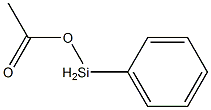 Phenyl(acetoxy)silane Struktur