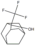 2-(Trifluoromethyl)adamantan-2-ol Struktur