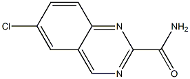 6-Chloroquinazoline-2-carboxamide Struktur