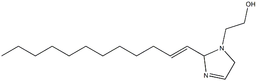 2-(1-Dodecenyl)-3-imidazoline-1-ethanol Struktur