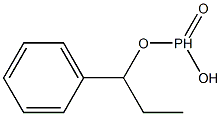 Phosphonic acid ethylbenzyl ester Struktur