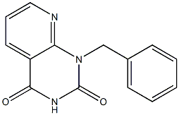 1-Benzylpyrido[2,3-d]pyrimidine-2,4(1H,3H)-dione Struktur