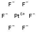 Platinum(VI) fluoride Struktur