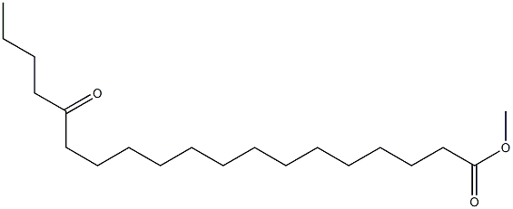 15-Oxononadecanoic acid methyl ester Struktur