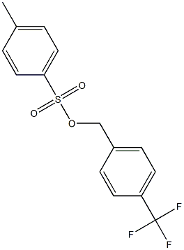 p-Toluenesulfonic acid 4-(trifluoromethyl)benzyl ester Struktur