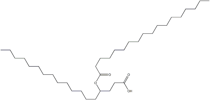 4-Stearoyloxystearic acid Struktur