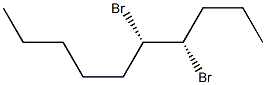 (4S,5S)-4,5-Dibromodecane Struktur