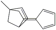 5-(2,4-Cyclopentadien-1-ylidene)methylbicyclo[2.2.1]hept-2-ene Struktur