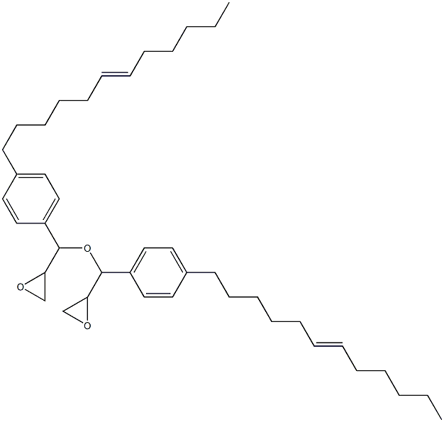 4-(6-Dodecenyl)phenylglycidyl ether Struktur