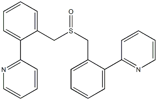 2-Pyridylbenzyl sulfoxide Struktur