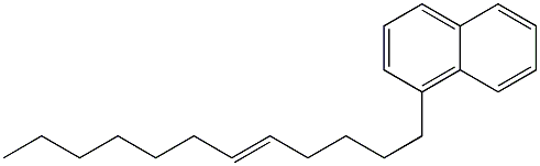 1-(5-Dodecenyl)naphthalene Struktur