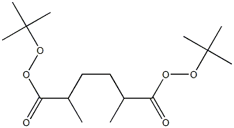 Hexane-2,5-di(peroxycarboxylic acid)di-tert-butyl ester Struktur