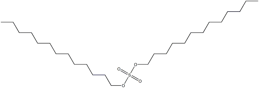 Sulfuric acid ditridecyl ester Struktur