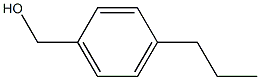 4-Propylbenzyl alcohol Struktur