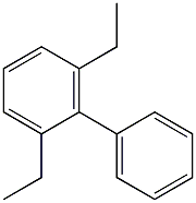 2',6'-Diethylbiphenyl Struktur