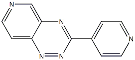 3-(Pyridin-4-yl)pyrido[3,4-e]-1,2,4-triazine Struktur