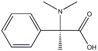 (-)-N,N-Dimethyl-2-phenyl-L-alanine Struktur