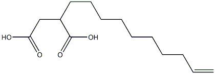 2-(9-Decenyl)succinic acid Struktur