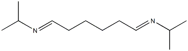 N,N'-Diisopropylhexane-1,6-diimine Struktur