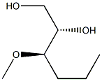 (2S,3R)-3-Methoxyhexane-1,2-diol Struktur