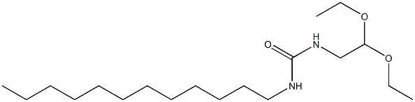 1-(2,2-Diethoxyethyl)-3-dodecylurea Struktur