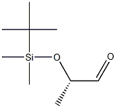 (2S)-2-(tert-Butyldimethylsiloxy)propanal Struktur