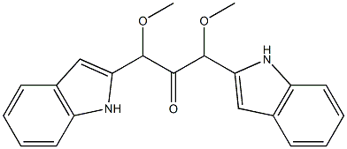 1H-Indol-2-yl(methoxymethyl) ketone Struktur