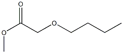 Butoxyacetic acid methyl ester Struktur