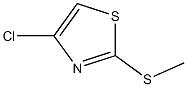 2-(Methylthio)-4-chlorothiazole Struktur