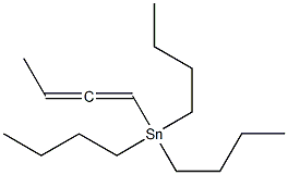 Tributyl(1,2-butadiene-1-yl)stannane Struktur