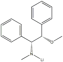 Methyl[(1R,2S)-1,2-diphenyl-2-methoxyethyl]aminolithium Struktur