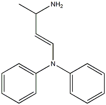 N,N-Diphenyl-1-butene-1,3-diamine Struktur