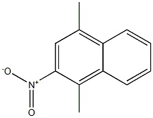 1,4-Dimethyl-2-nitronaphthalene Struktur